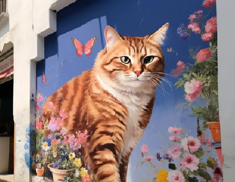 荆州自己绘制有个性的手绘墙