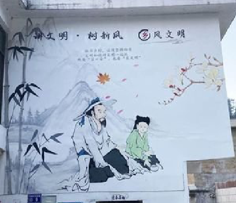 荆州分享几个墙绘保养知识。