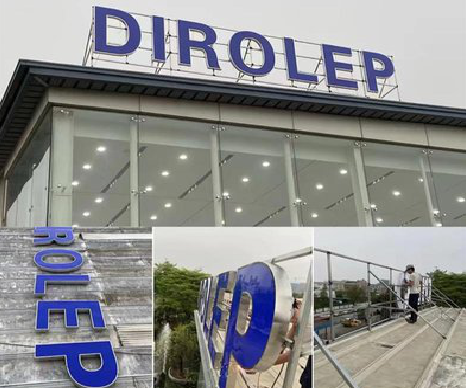 荆州楼顶发光字安装的注意事项。